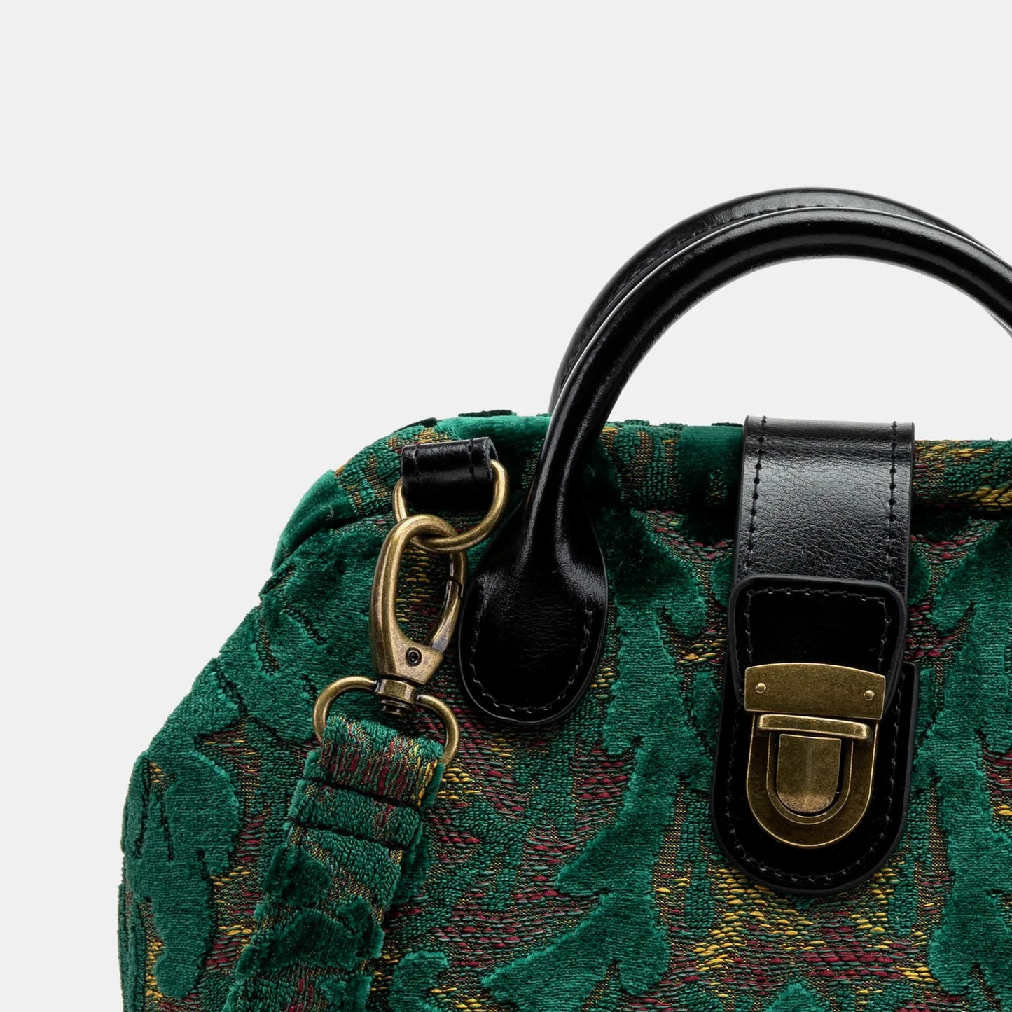 Burnout Velvet Jade Green Everyday Backpack