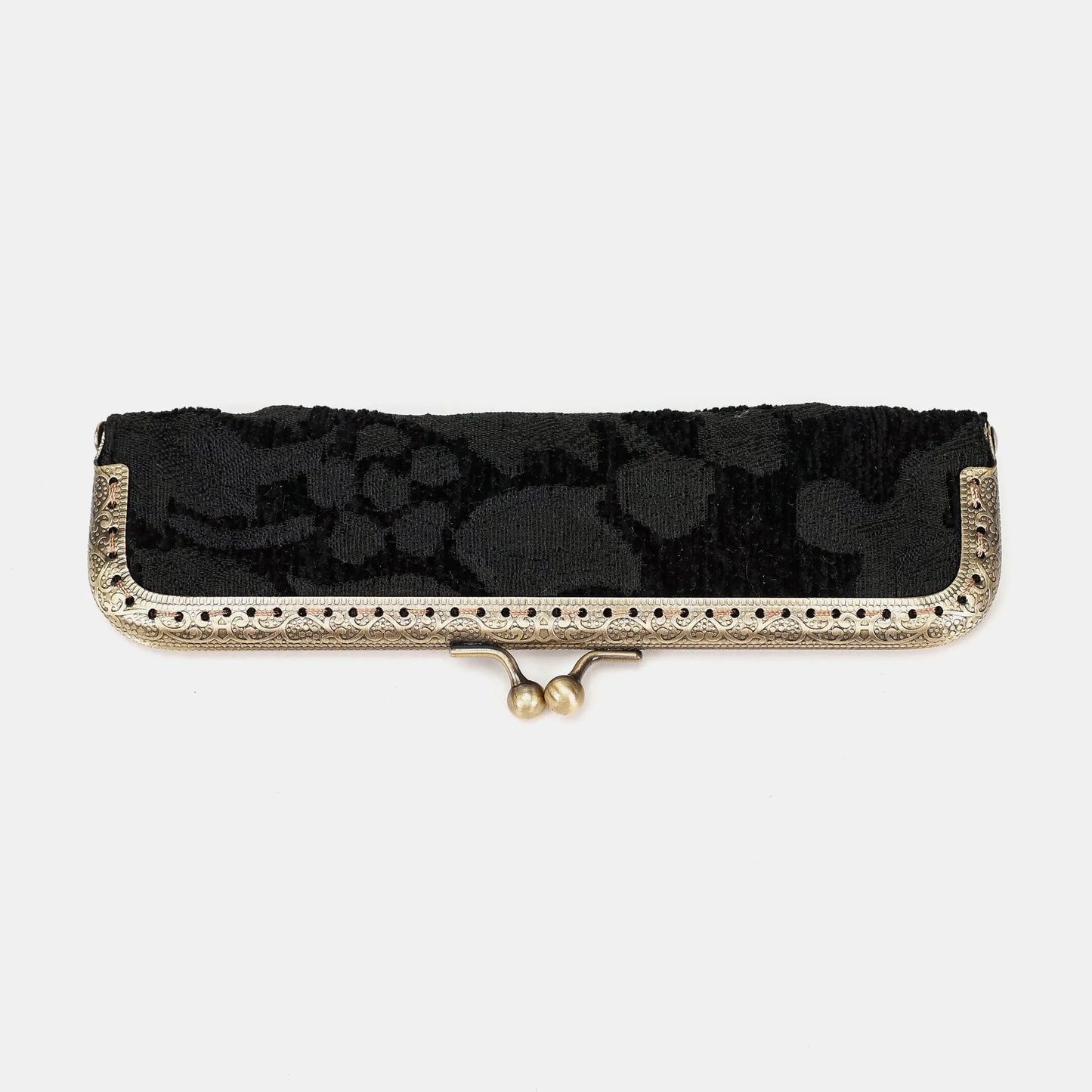 Victorian Blossom Black/Black Duo Pen Case