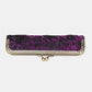 Victorian Blossom Purple Duo Pen Case