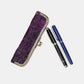 Victorian Blossom Purple Duo Pen Case
