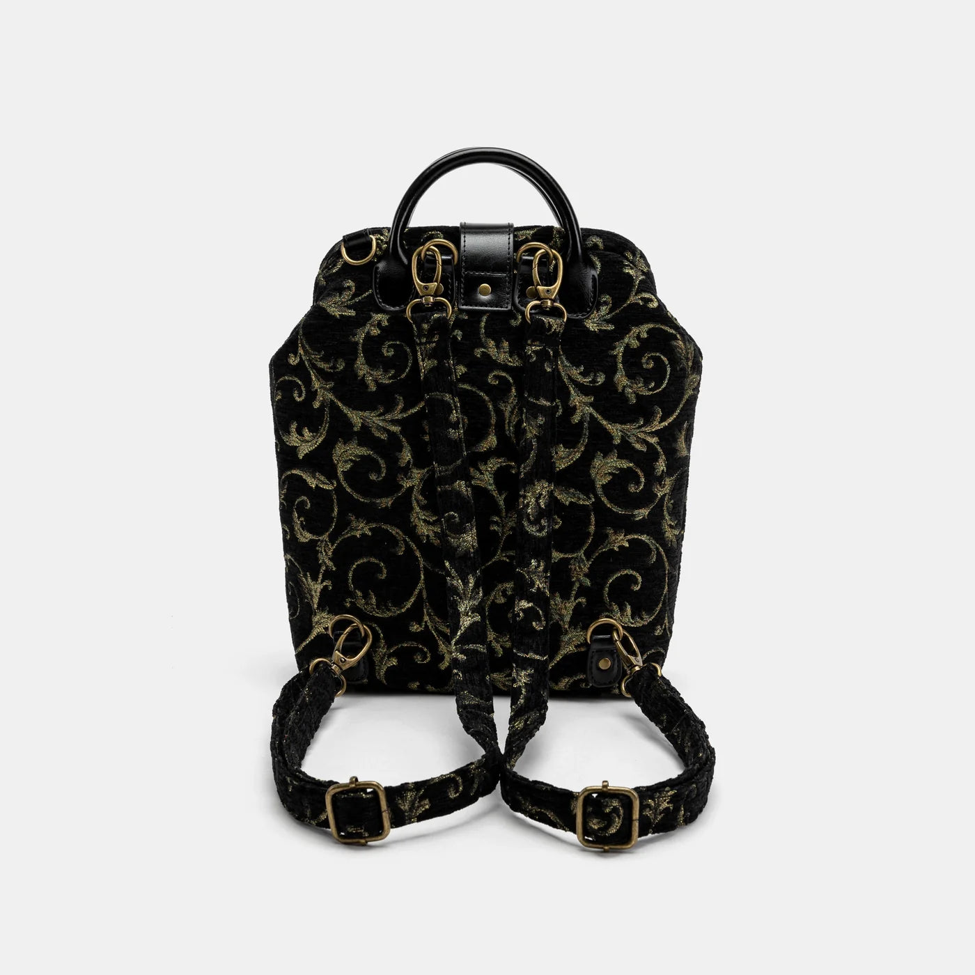 Vintage Scroll Black/Green Everyday Backpack