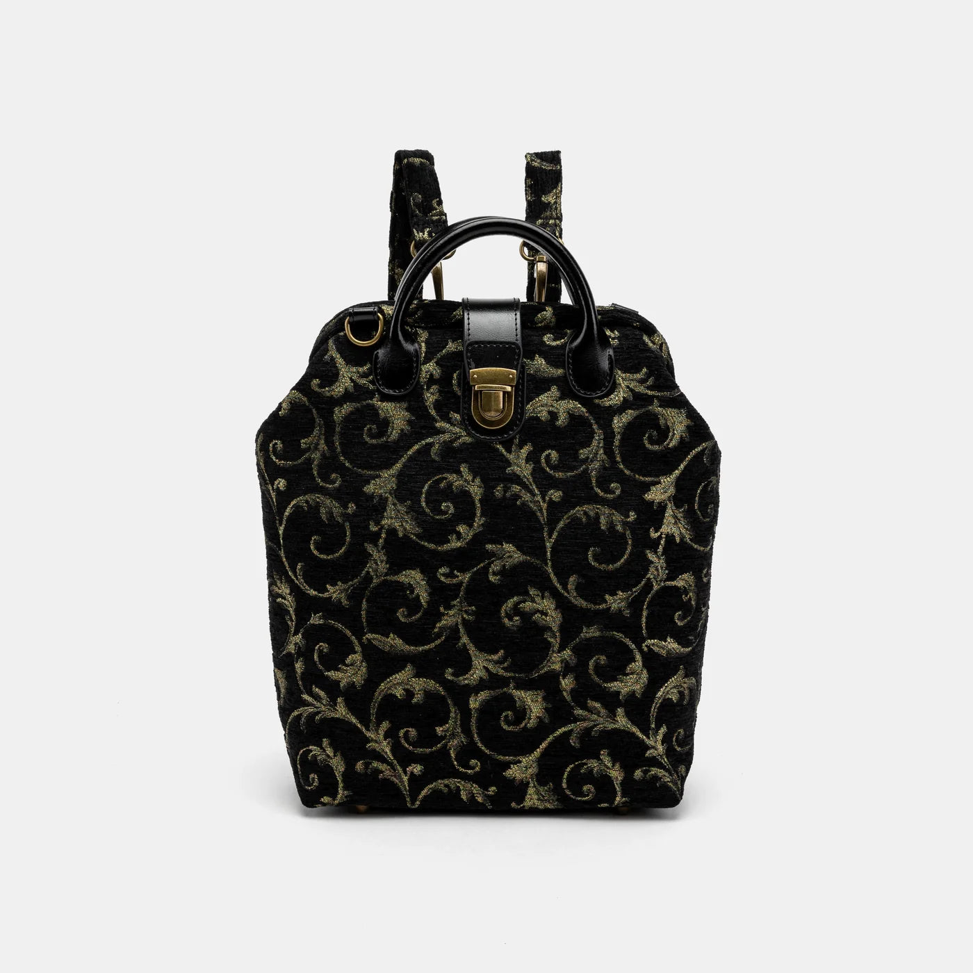 Vintage Scroll Black/Green Everyday Backpack