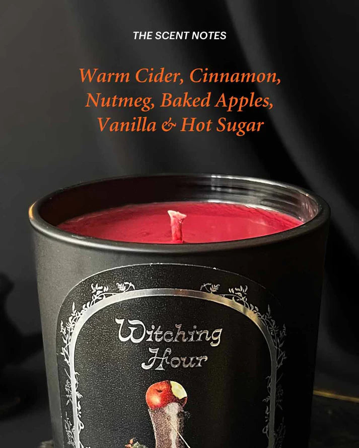 Witching Hour ~ 55 Hour Container Candle by Graveyard Wanders (Apple Cider & Spice)