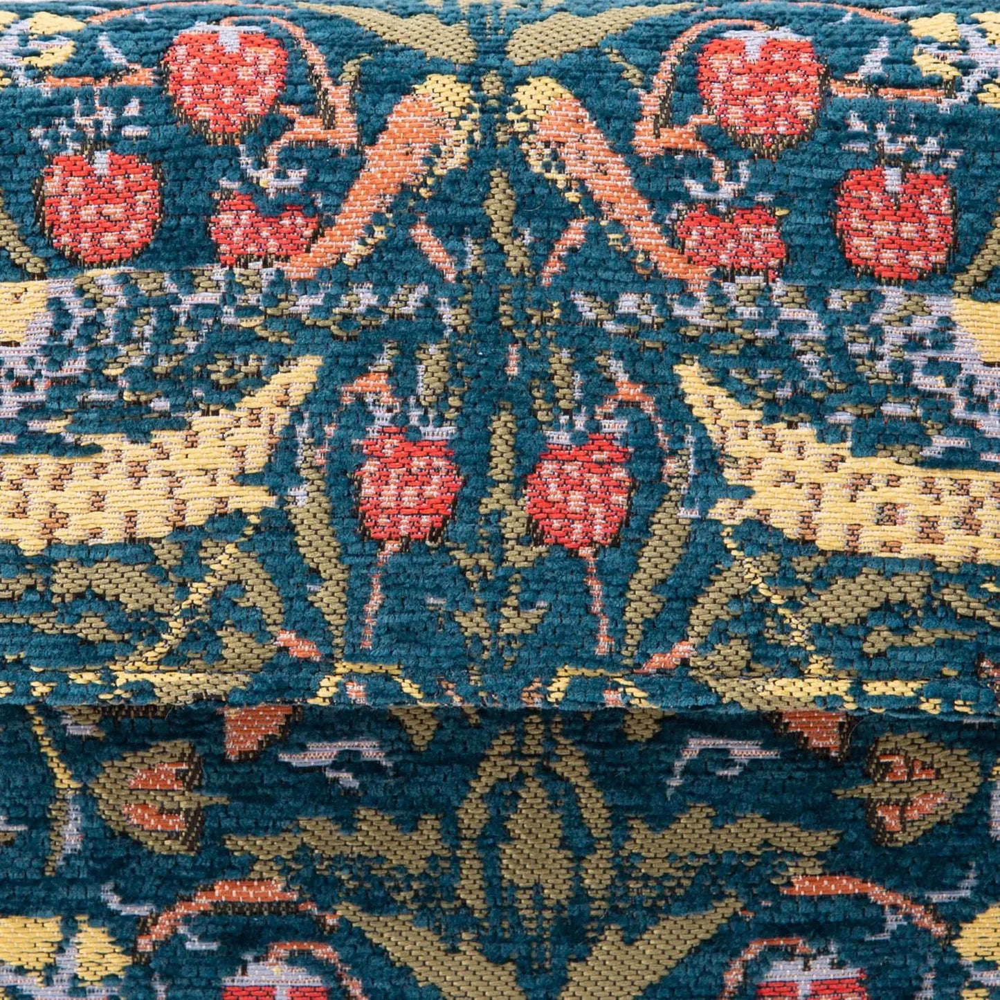William Morris Strawberry Thief Chatelaine Purse Large