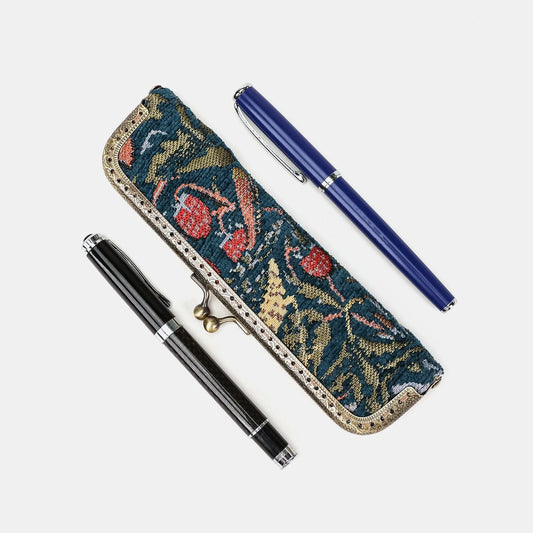 William Strawberry Thief Duo Pen Case