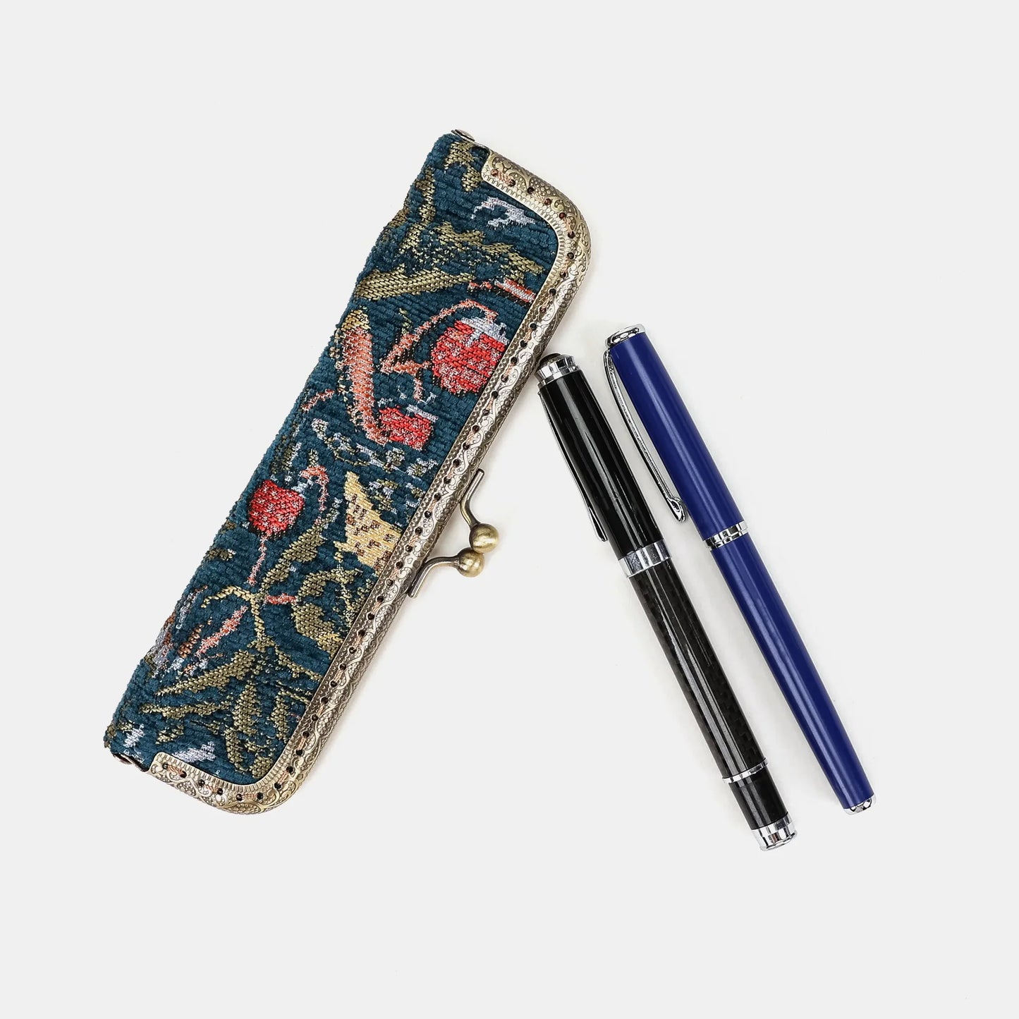 William Strawberry Thief Duo Pen Case