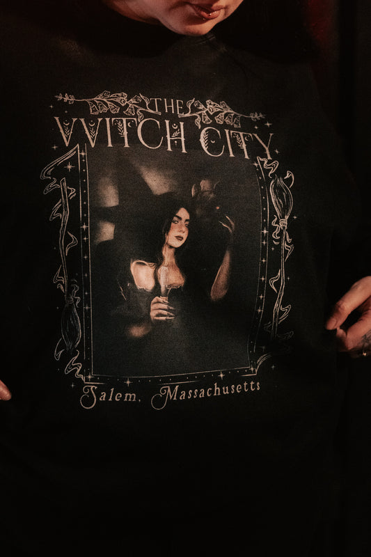 Wonder Witch x Nocturne Witch City Baphomet Crewneck Sweatshirt | Salem 400th Anniversary Exclusive (Copy)