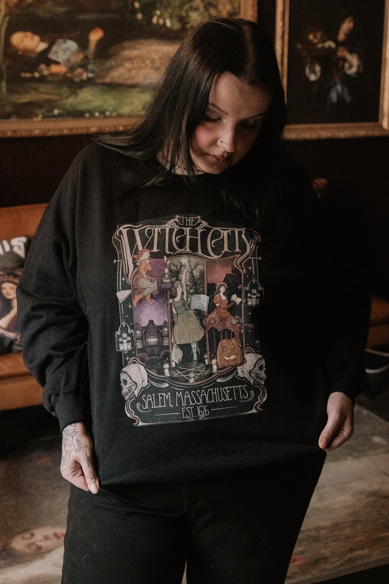 Salem 1626: The Witch City Tour Crewneck | 400th Anniversary Exclusive