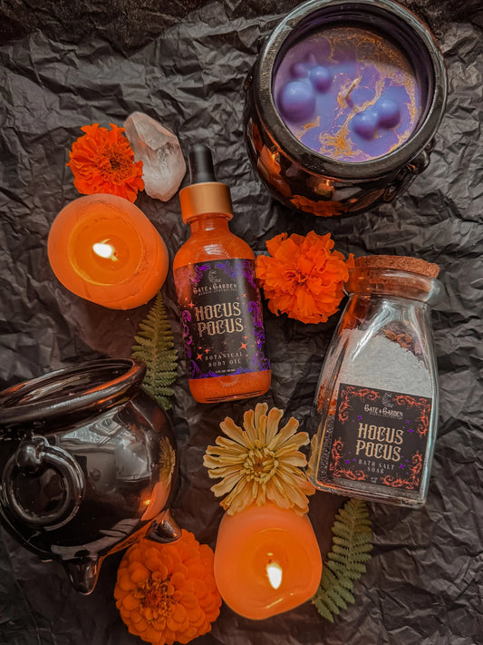 Hocus Pocus Cauldron Candle