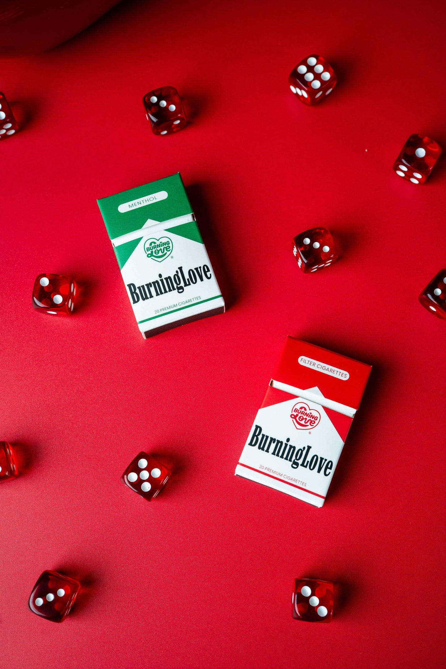 Burning Love Cigarette Matches