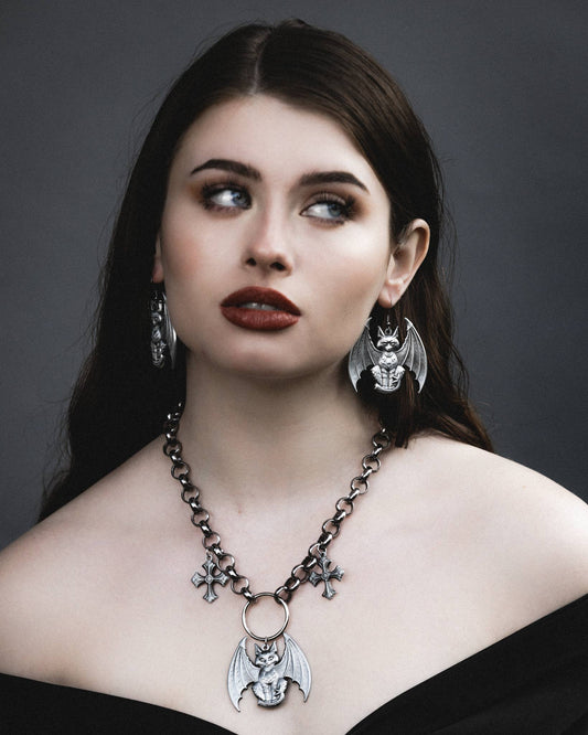 Lethal Gargoyle Earrings by The Pretty Cult