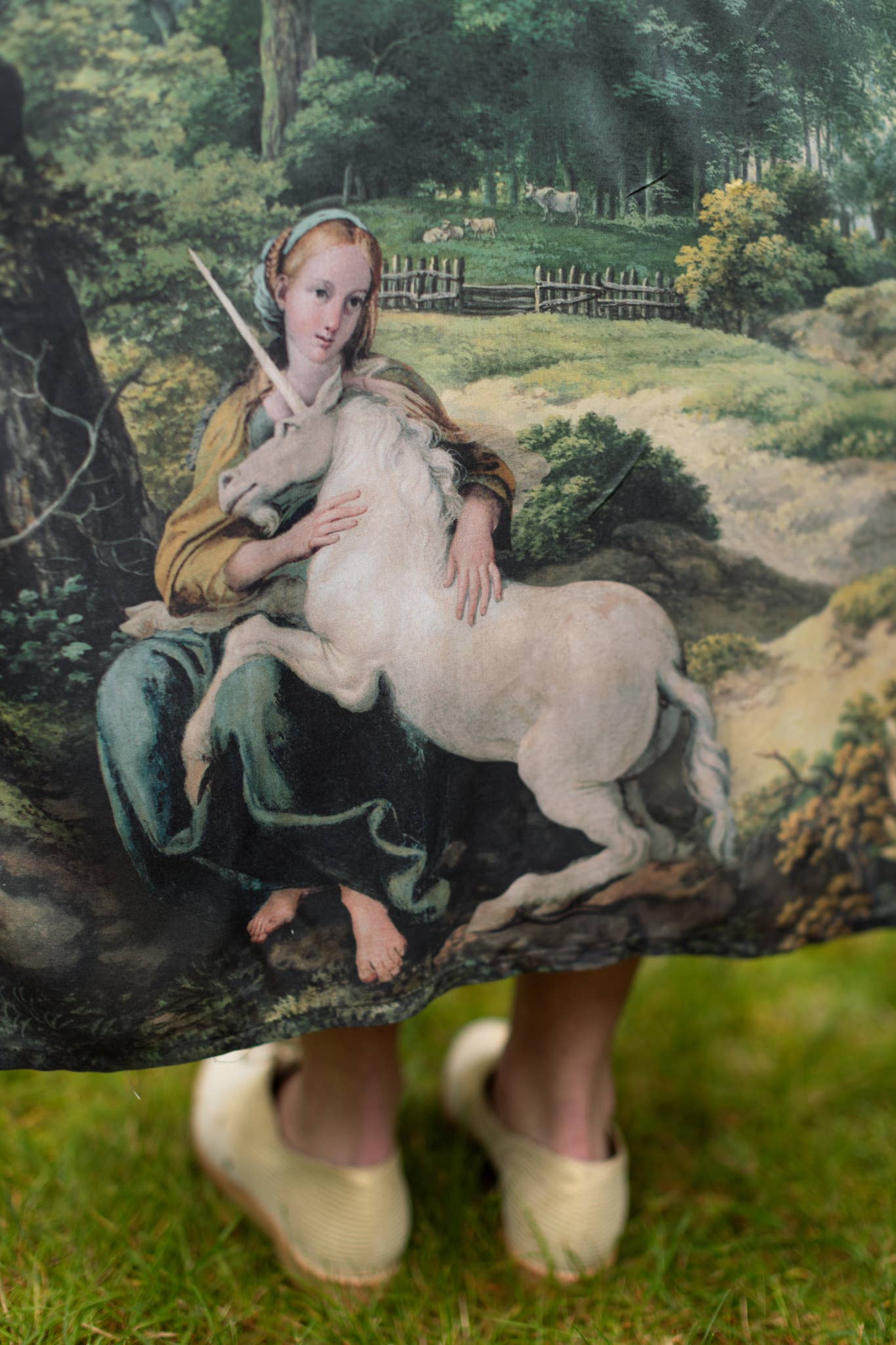 The Mythmaker Opera Duster w/ Unicorn
