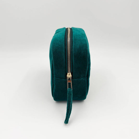 Moth and Moon - Intuition Embroidered Velvet Makeup Bag