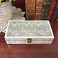 William Morris Tulip Printed Jewelry Storage Bone Box