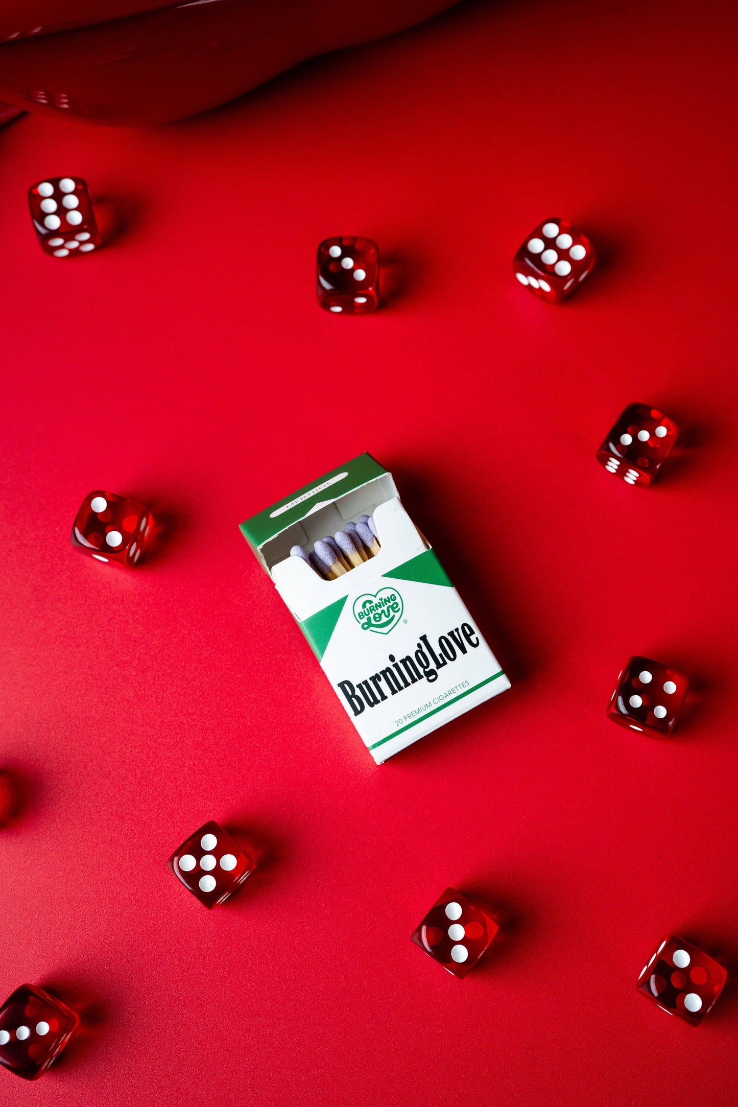 Burning Love Cigarette Matches