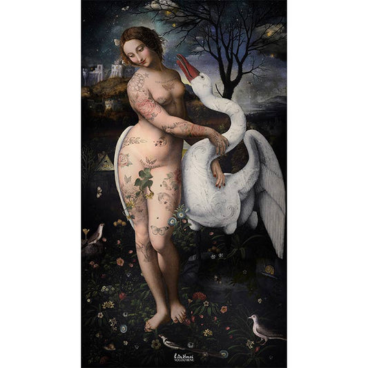 Possesso Velvet Wall Tapestry by Voglio Bene (93x54”)