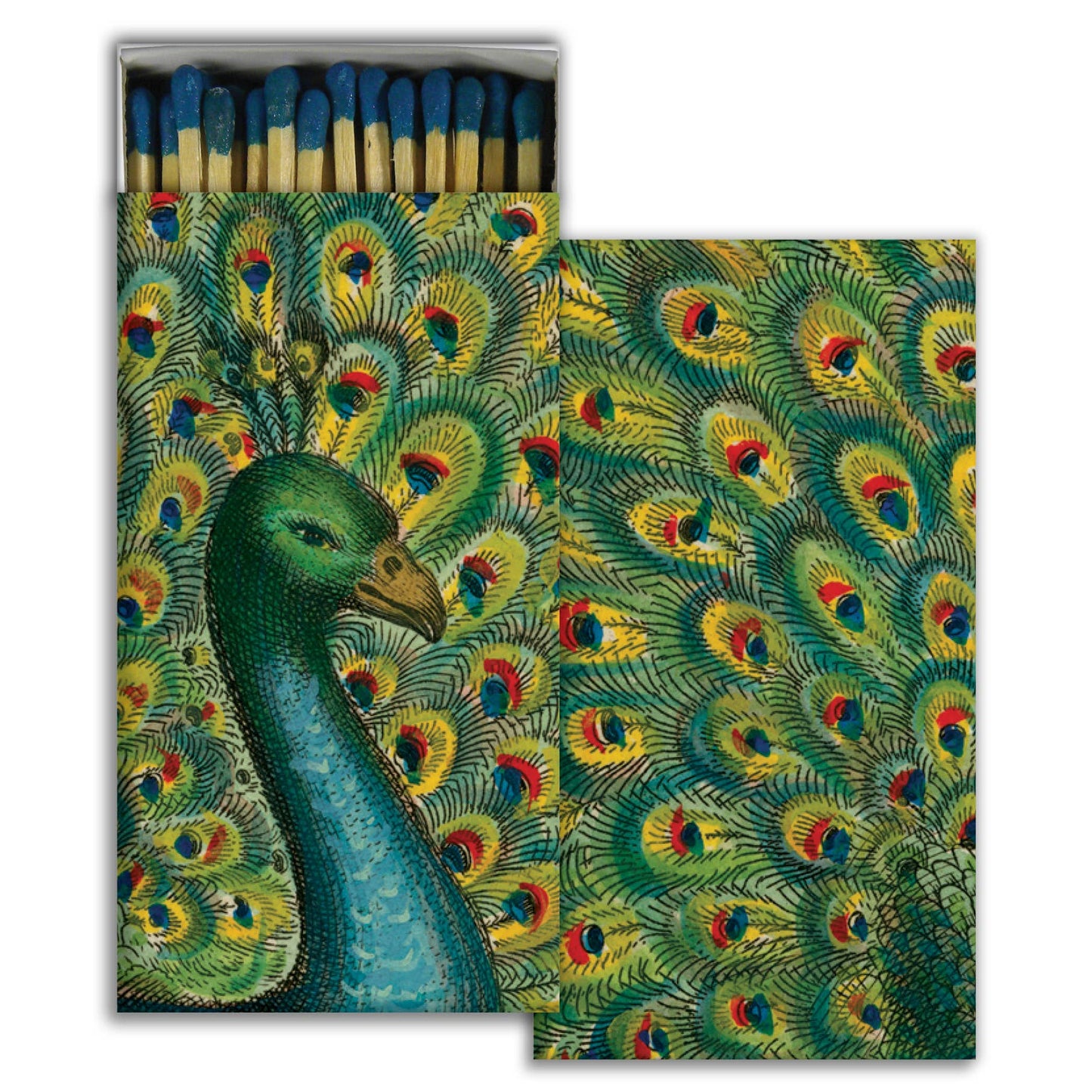Coy Peacock Safety Matches