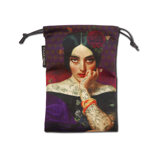 Clementine Drawstring Tarot Bag by Voglio Bene