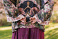 Make A Wish Pixie Duster Cropped Kimono w/ Wishbone Dandelion