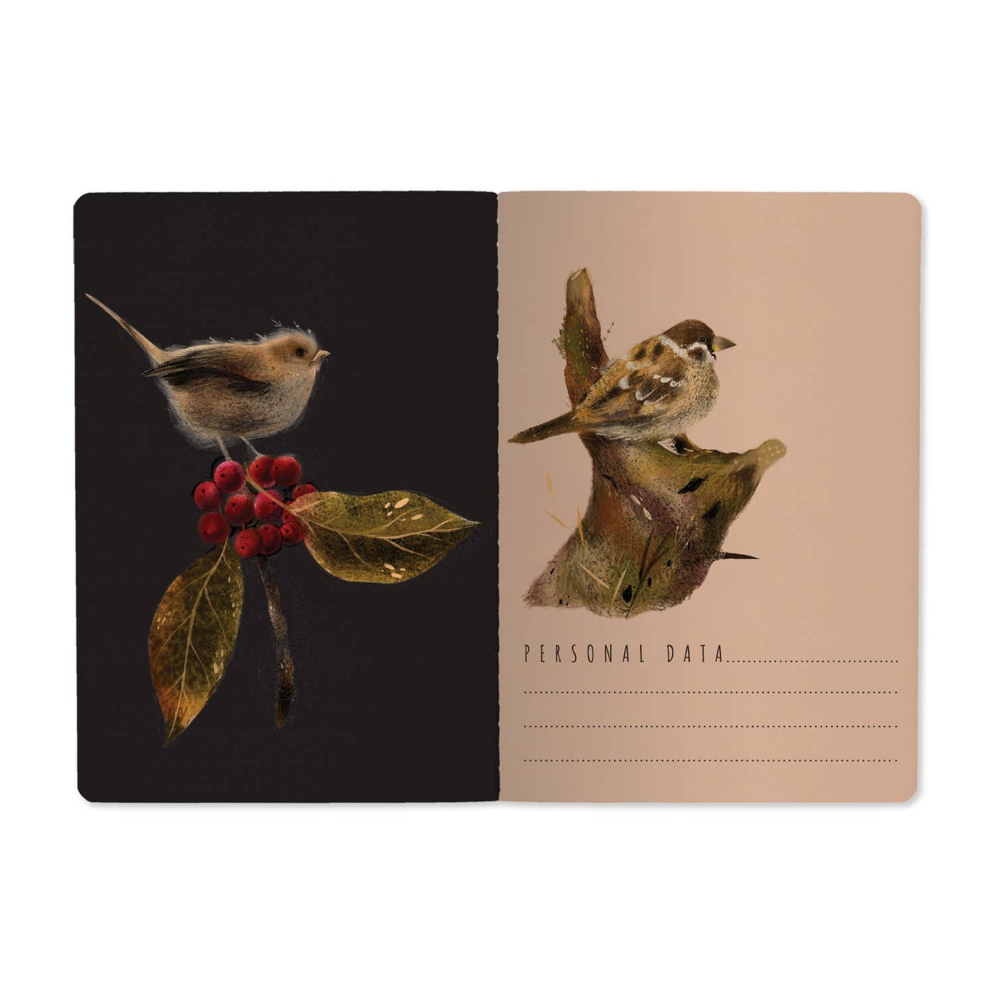 Forest Sparrows Notebook