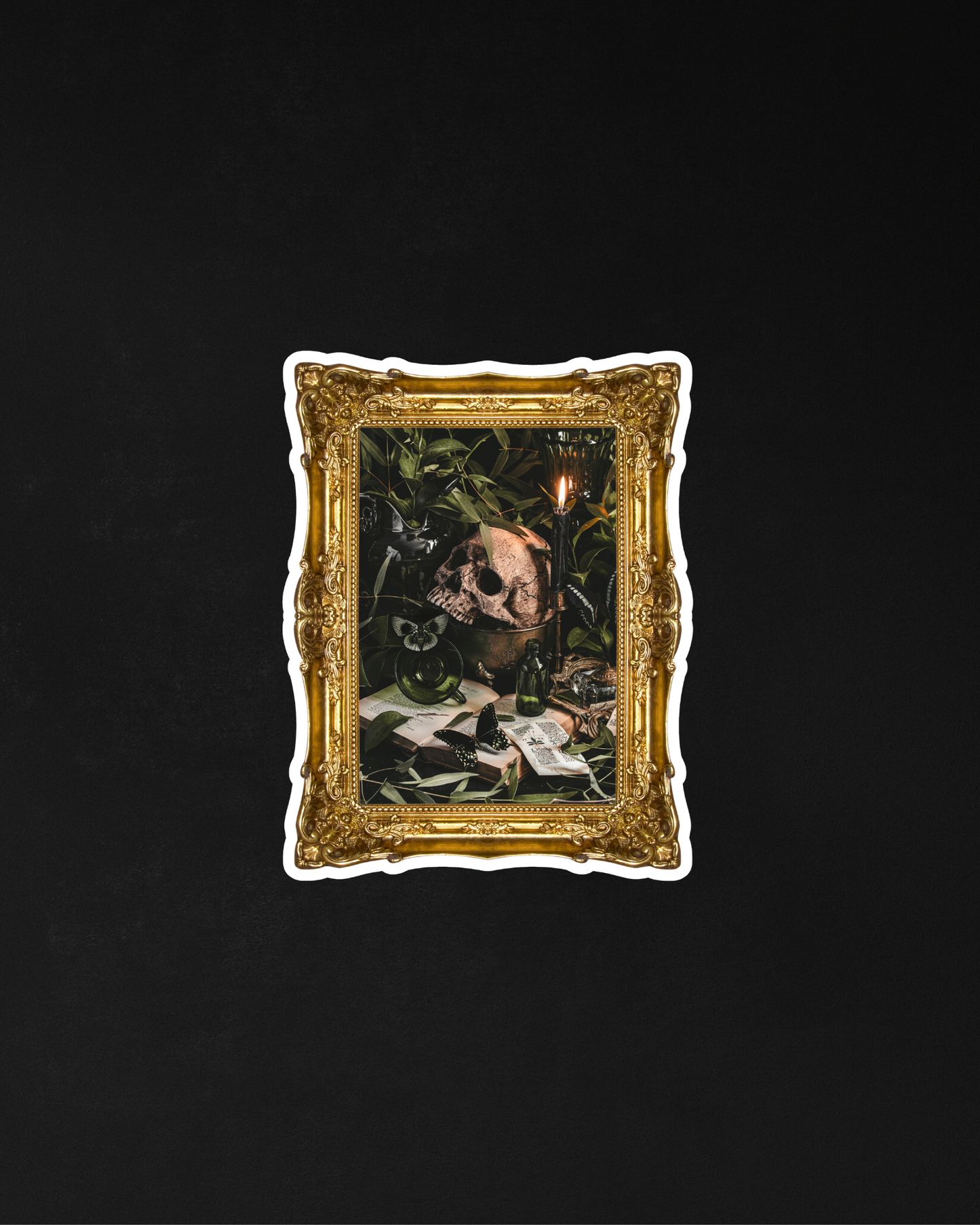 Poison Study Gold Foil Sticker by Alyssa Thorne