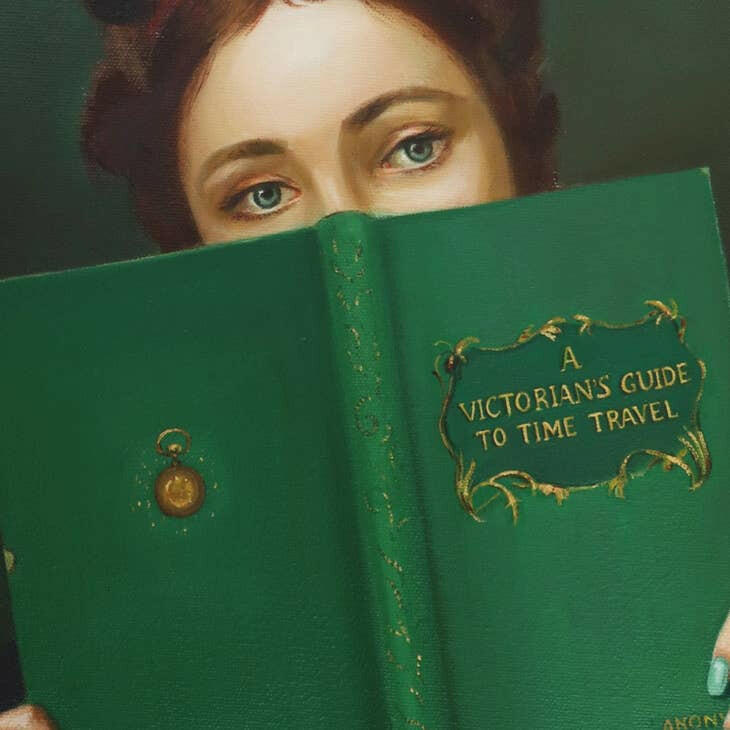 A Victorian's Guide to Time Travel Art Print 8.5”x11”