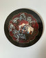 All in my Head - Dark Surreal Rose Watercolor on Wood Panel