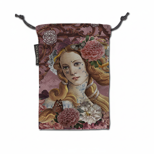 Venus Drawstring Tarot Bag by Voglio Bene