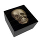 Black Horn Box with Printed Skull