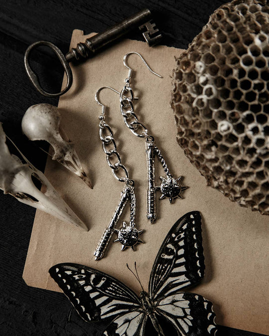 Flail Dangle Earrings by The Pretty Cult