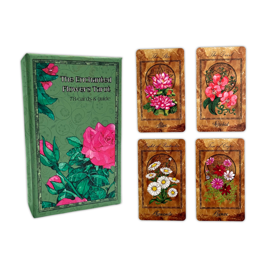 The Enchanted Flowers Tarot & Guide by Vera Petruk