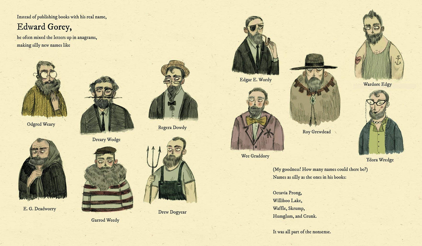 Nonsense! The Curious Story of Edward Gorey (Hardcover)