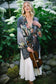 Reverie Matinée Duster Kimono w/ Muses and Swan