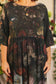 Flight of Fancy Artist Dress Tunic w/ Pockets & Hummingbirds