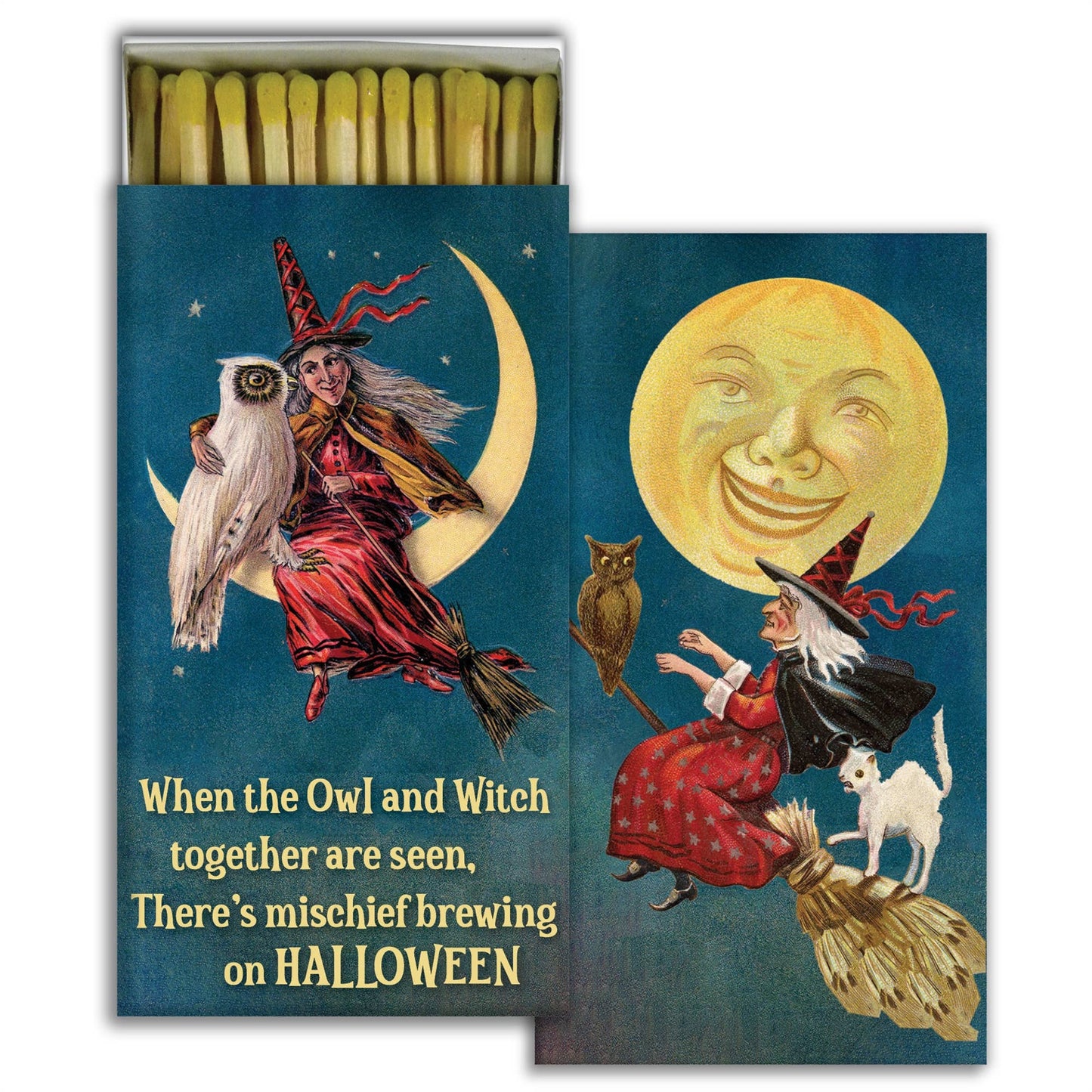 Witch & Owl Safety Matches