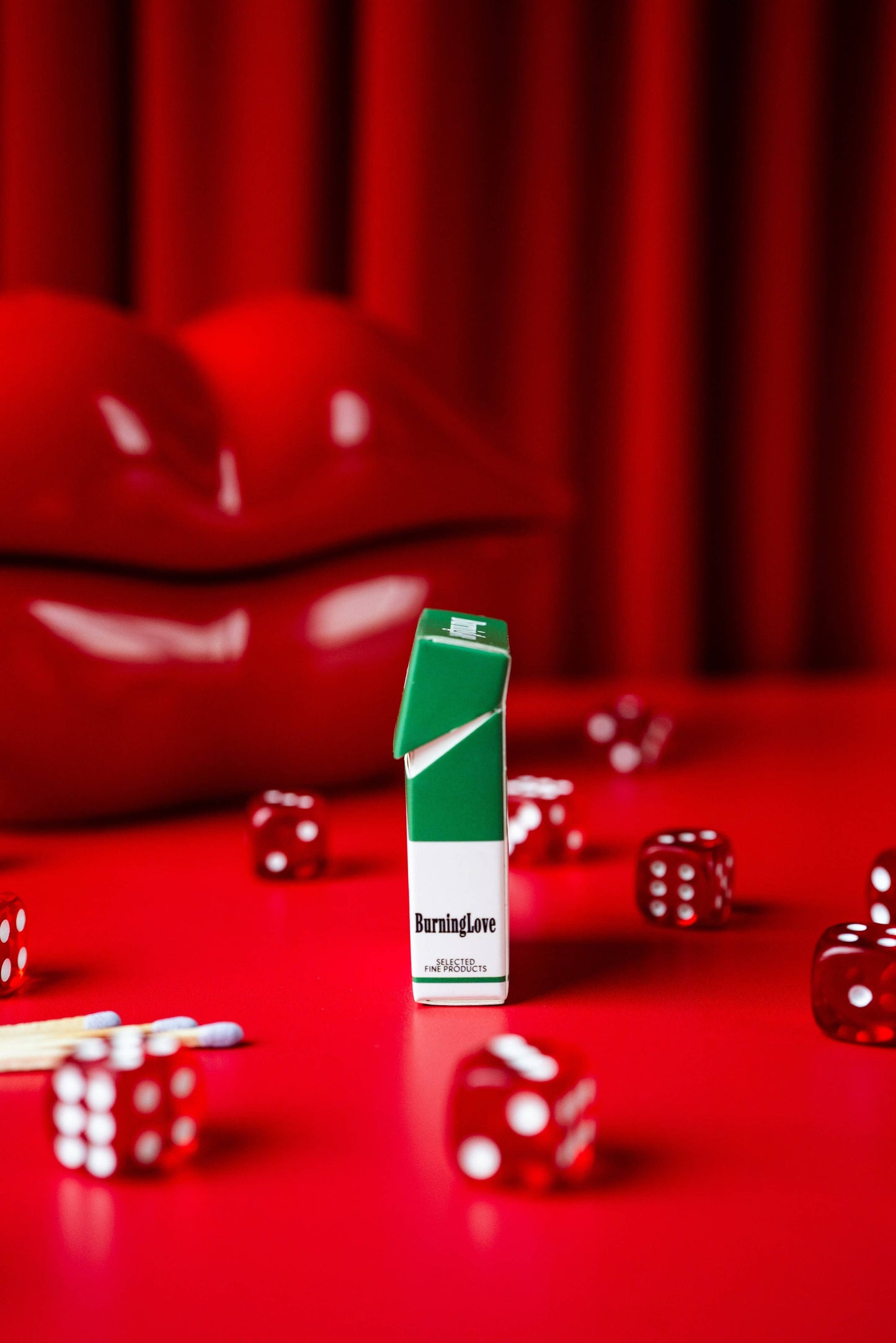 Burning Love Cigarette Matches
