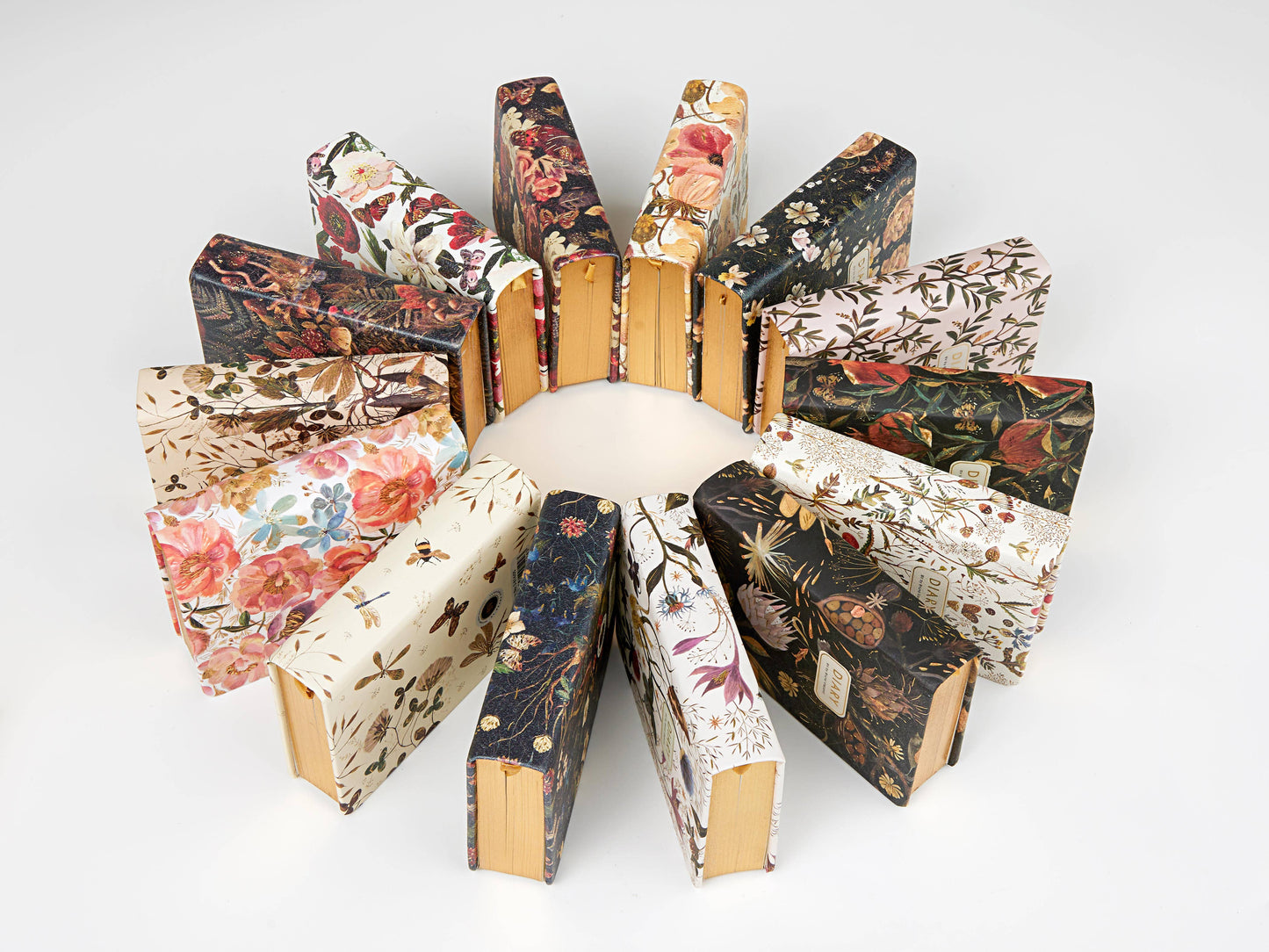 Forest Flowers Vegan Leather Pocket Planner