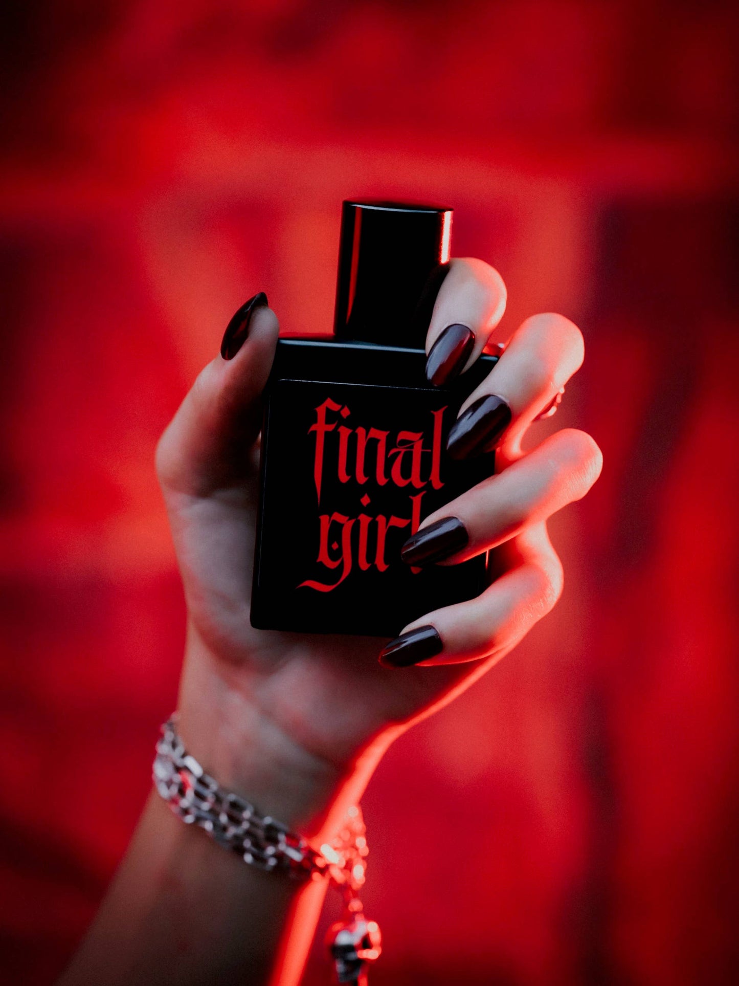Final Girl Eau de Parfum | leather, black iris & raspberry