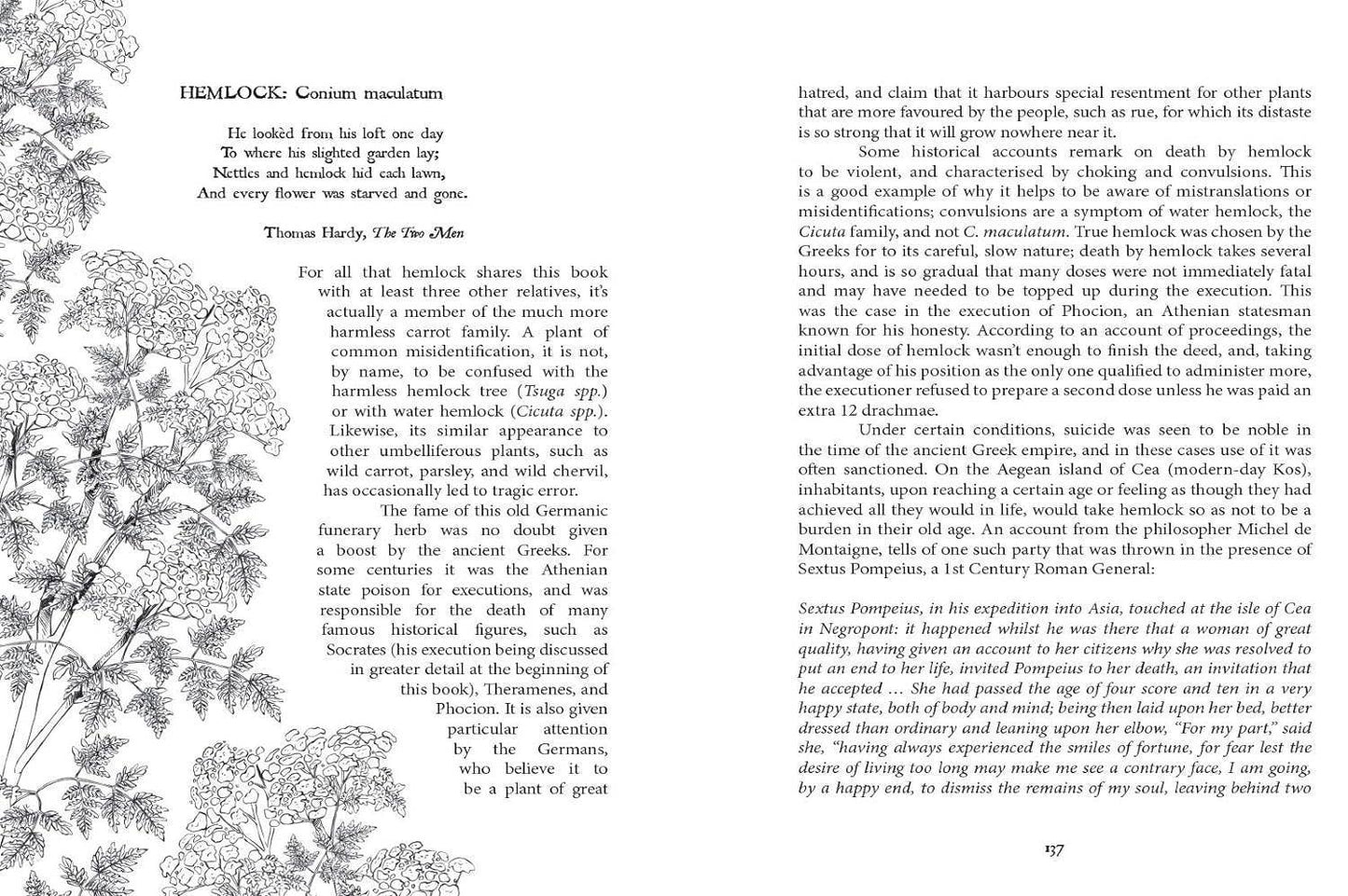 Botanical Curses and Poisons by Fen Inkwright (Hardcover)