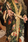 Labour of Love Opera Duster Kimono Robe w/ florals & violin