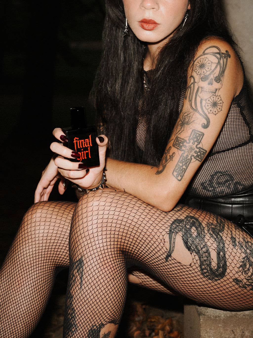 Final Girl Eau de Parfum | leather, black iris & raspberry