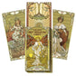 Golden Art Nouveau Tarot Cards Lo Scarabeo