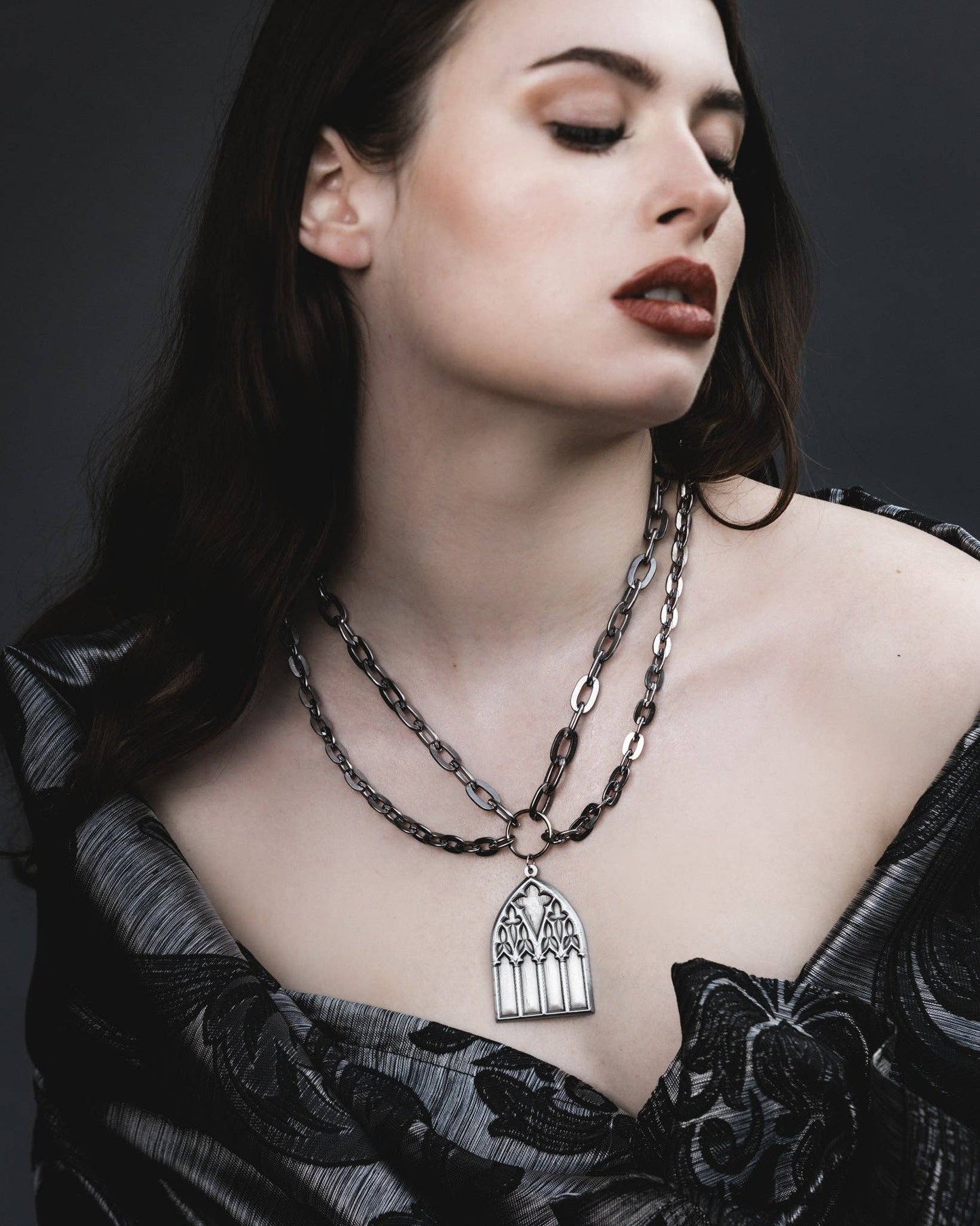 Dark Sacrament Cathedral Necklace