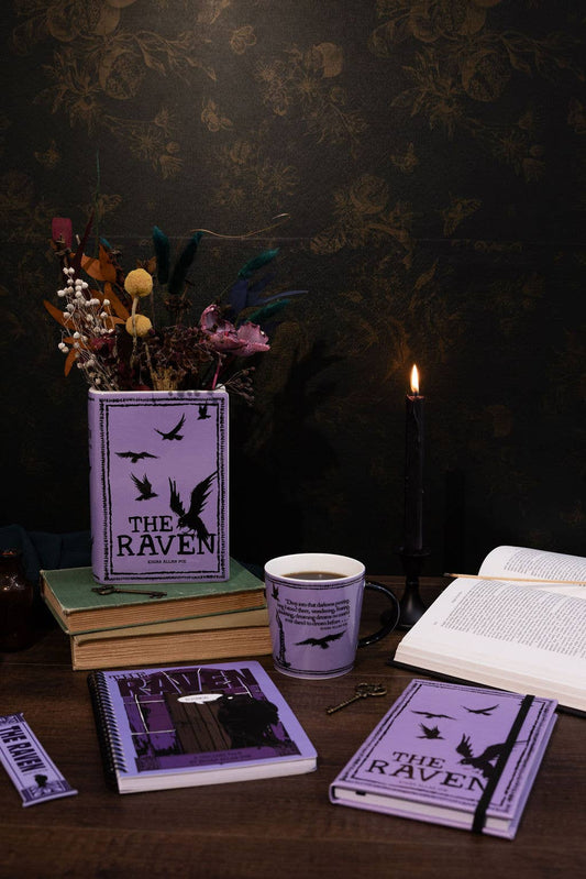 The Raven Book Vase