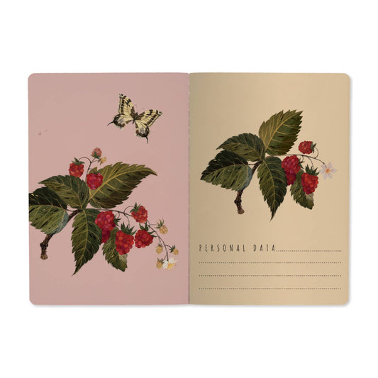 Wild Raspberry Notebook