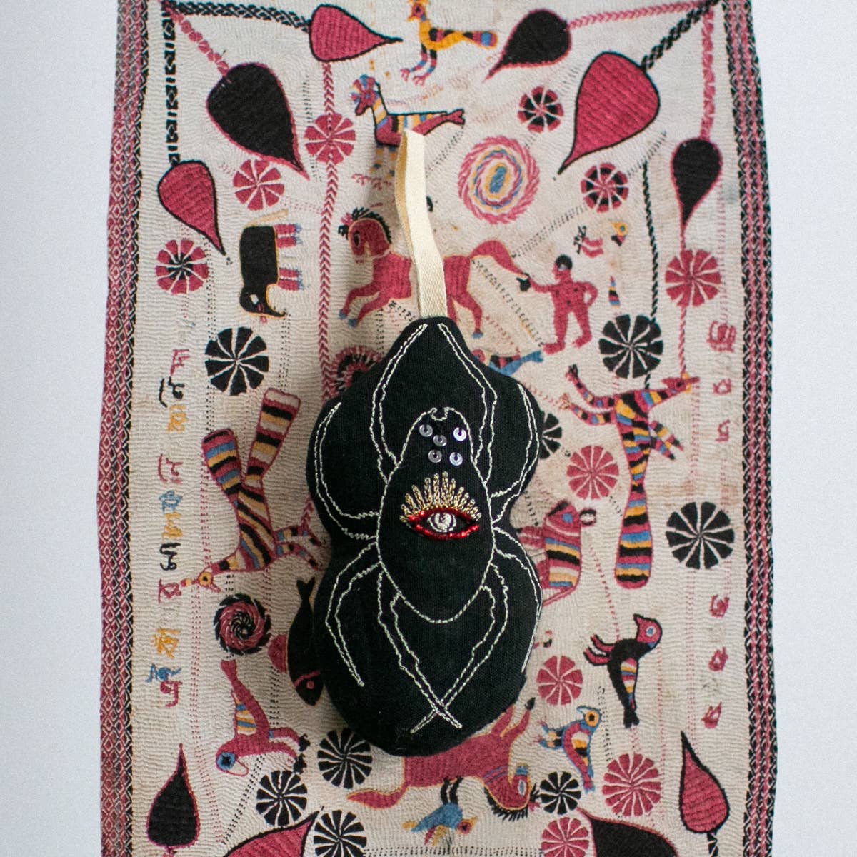 Hourglass Spiders - Cotton & Lavender filled Ornament