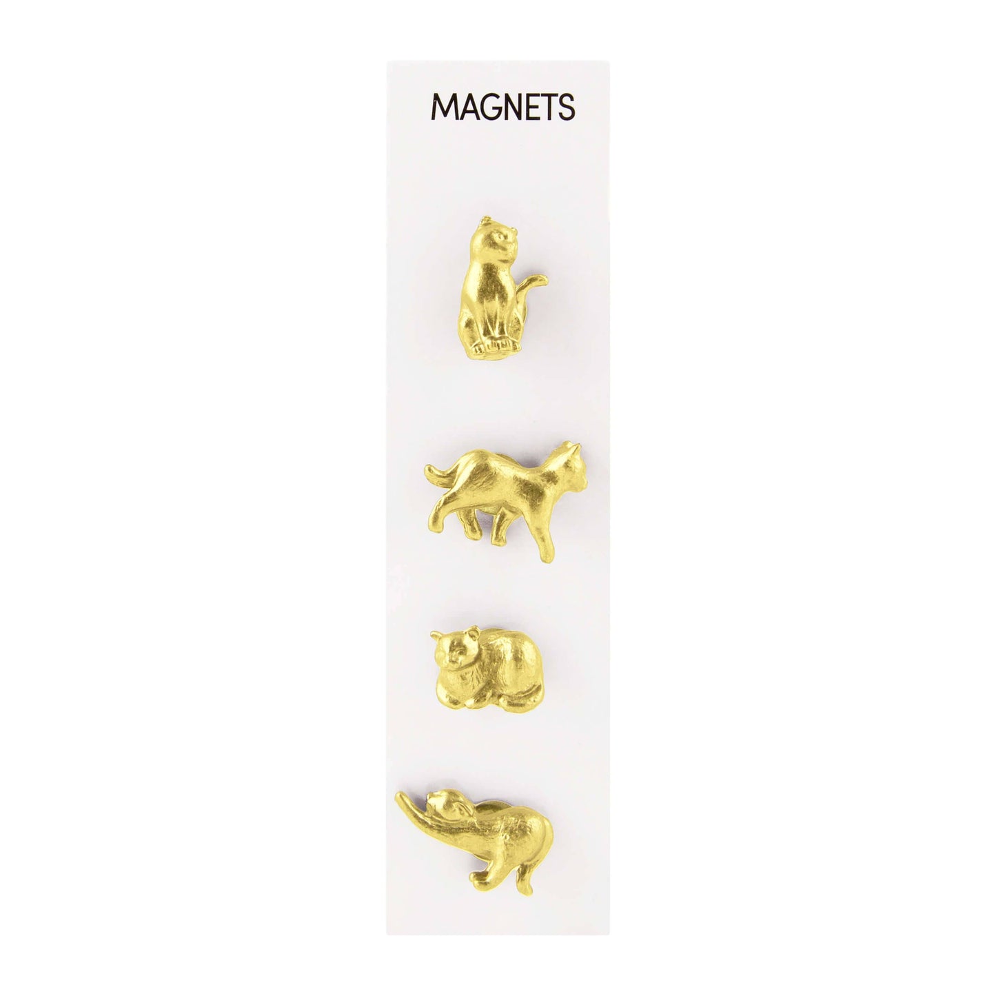Cast Metal Cat Magnets