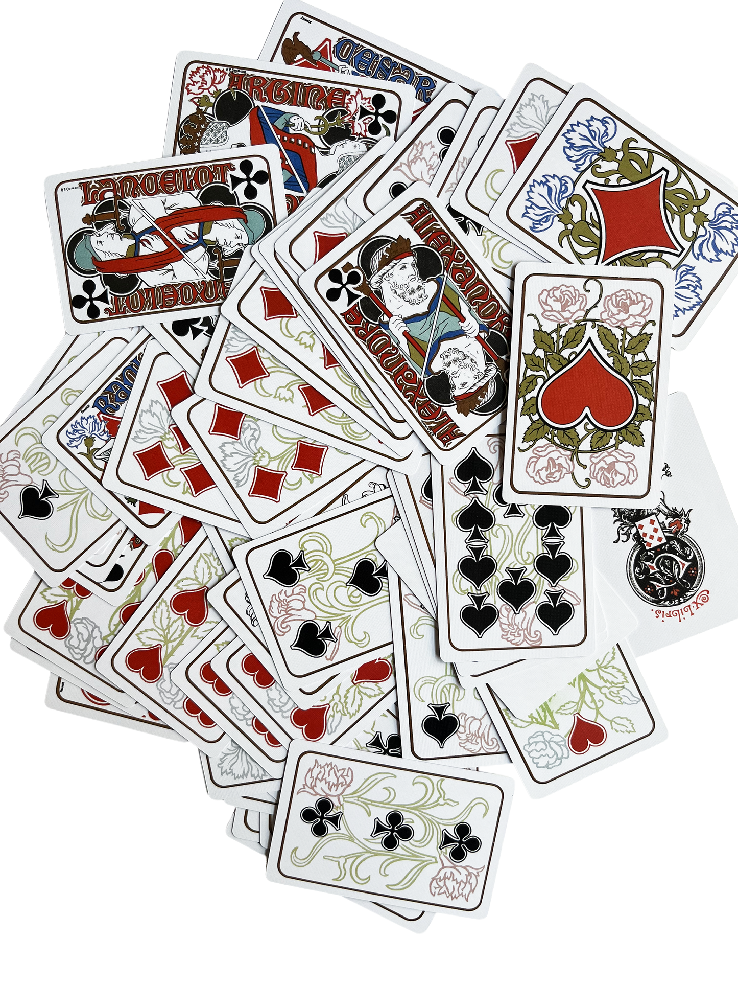 G. Quenioux Playing Cards - 1900 Paris Exposition Facsimile