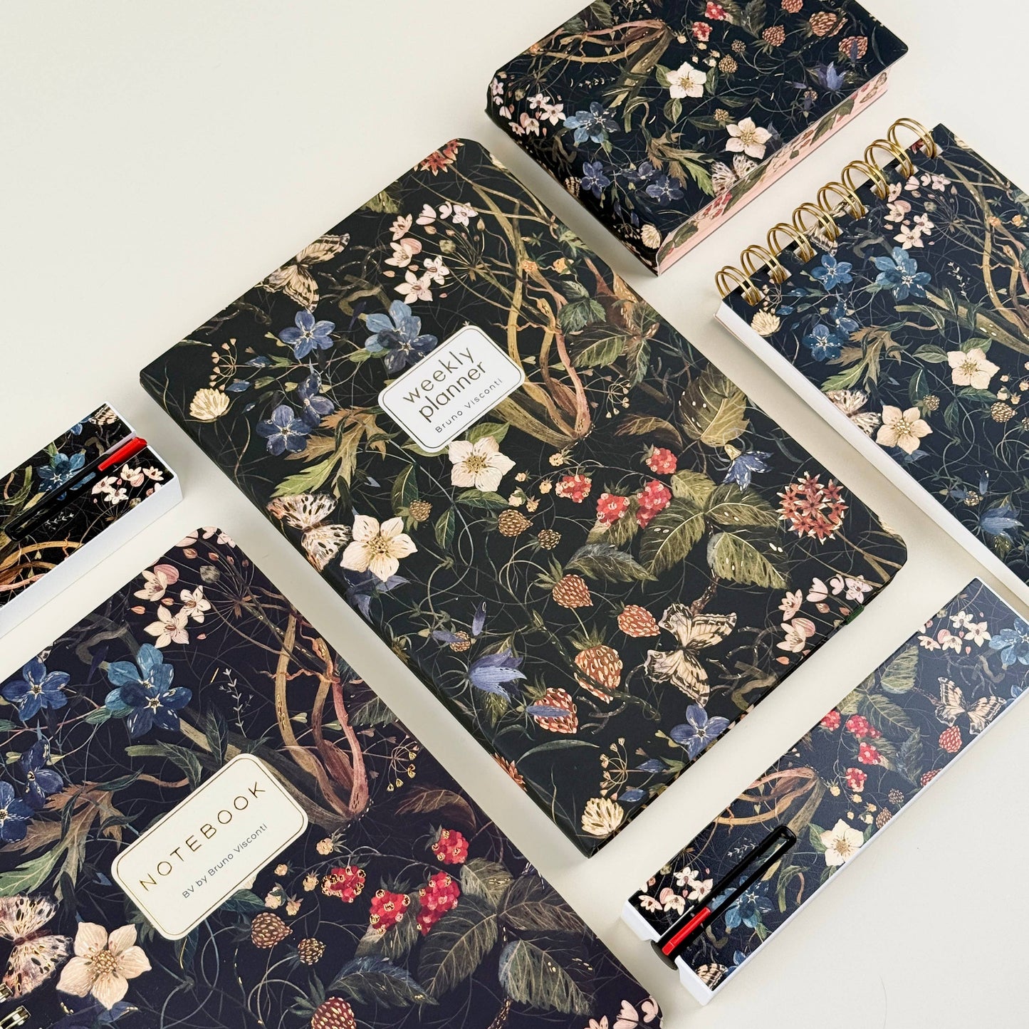 Forest Flowers A6 Tear-Away Notepad