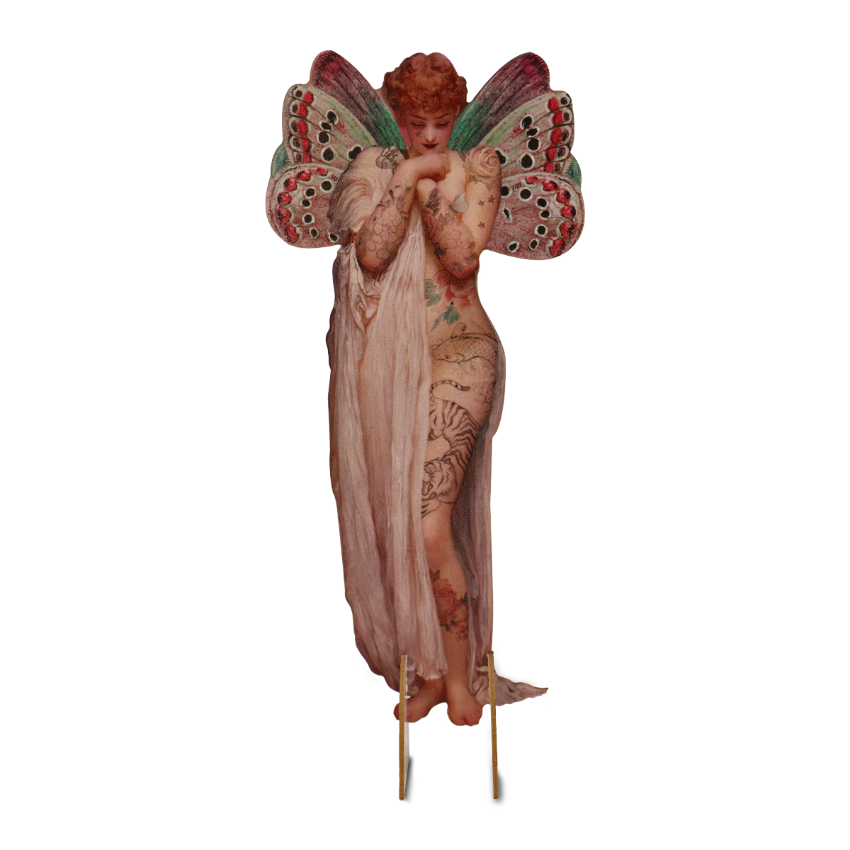 Fairy Angel Bookmark Silhouette